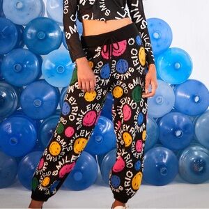 FARM Rio Type Smiley Knit Jogger Pants